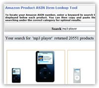 ASIN Lookup Tool